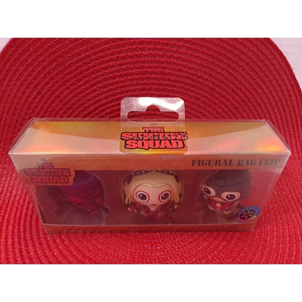The‎ Suicide Squad -Walmart Exclusive -Figural Bag Clip- Set of 3